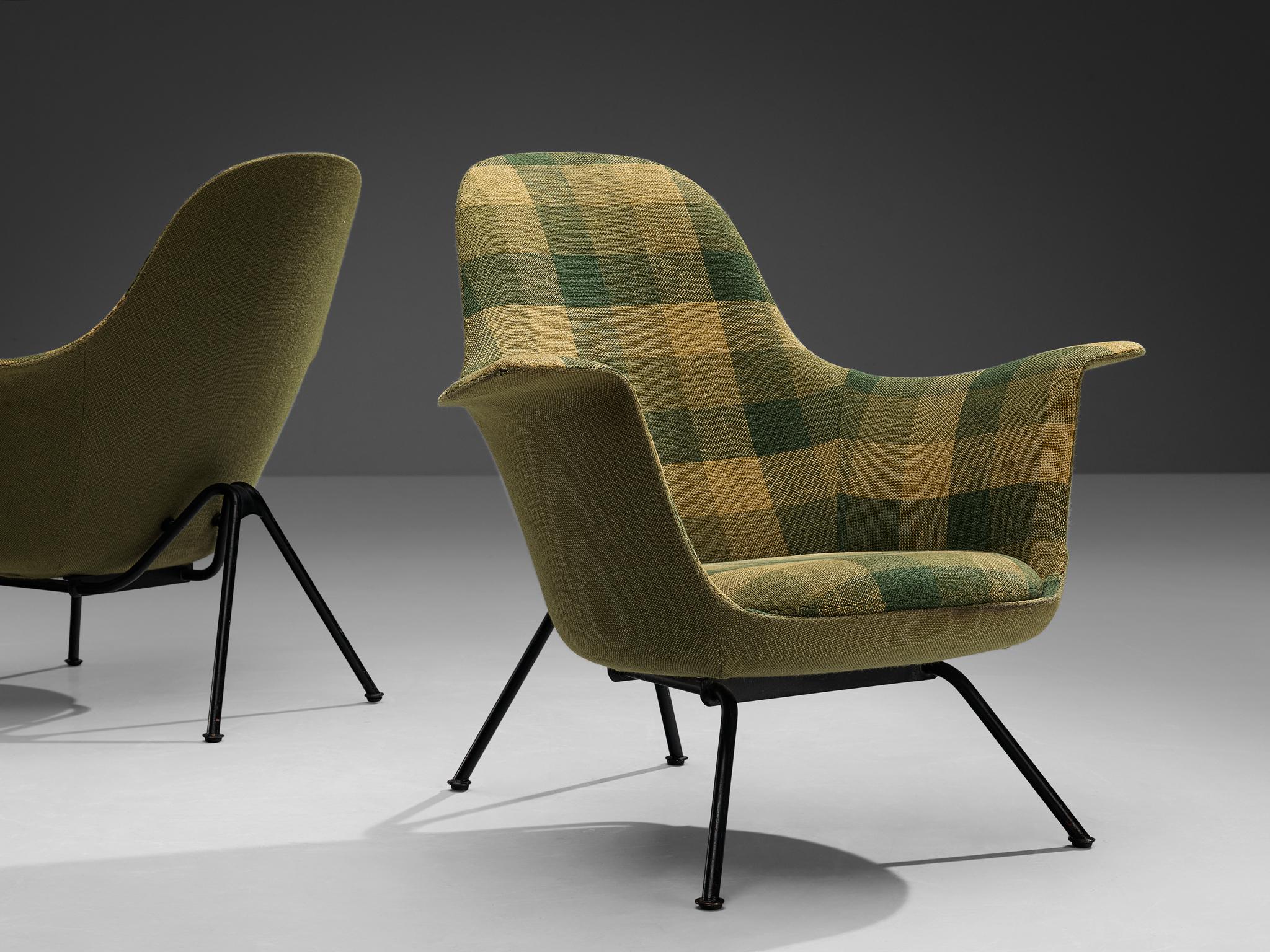 Hans Bellmann for Strässle Söhne & Co 'Sitwell' Easy Chairs For Sale 1