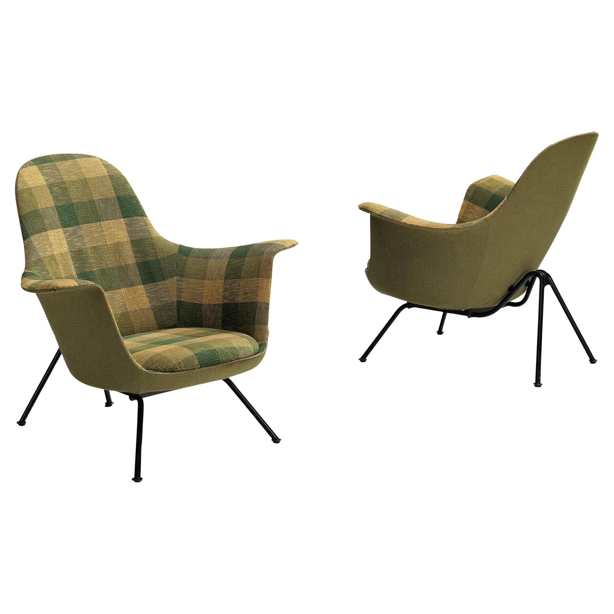 Hans Bellmann for Strässle Söhne & Co 'Sitwell' Easy Chairs