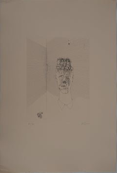 Blue Eyes and Dolls - Original Handsigned Etching - Limited /99 (Flahutez #89)