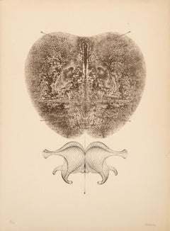 Bottines, Surrealist Lithograph by Hans Bellmer