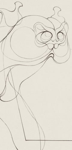Composition, Feuilles éparses, Hans Bellmer