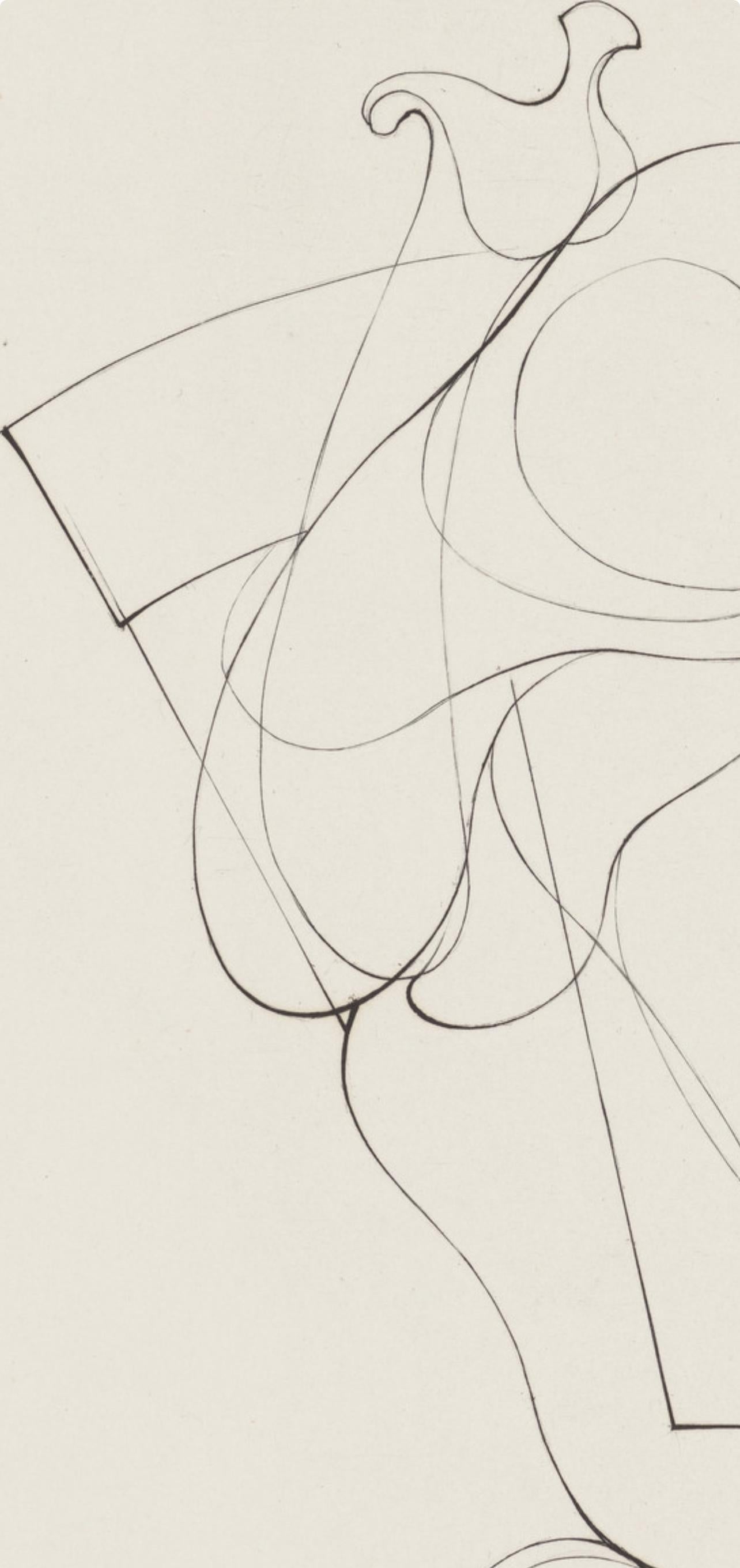 Composition, Feuilles éparses, Hans Bellmer For Sale 2