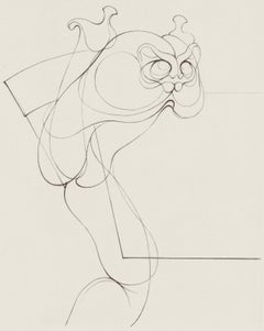 Composition, Feuilles éparses, Hans Bellmer