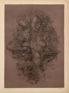 Deshabillage, Surrealist Lithograph by Hans Bellmer