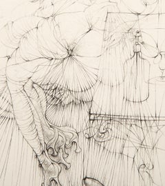 Scarpe da sera, acquaforte surrealista di Hans Bellmer