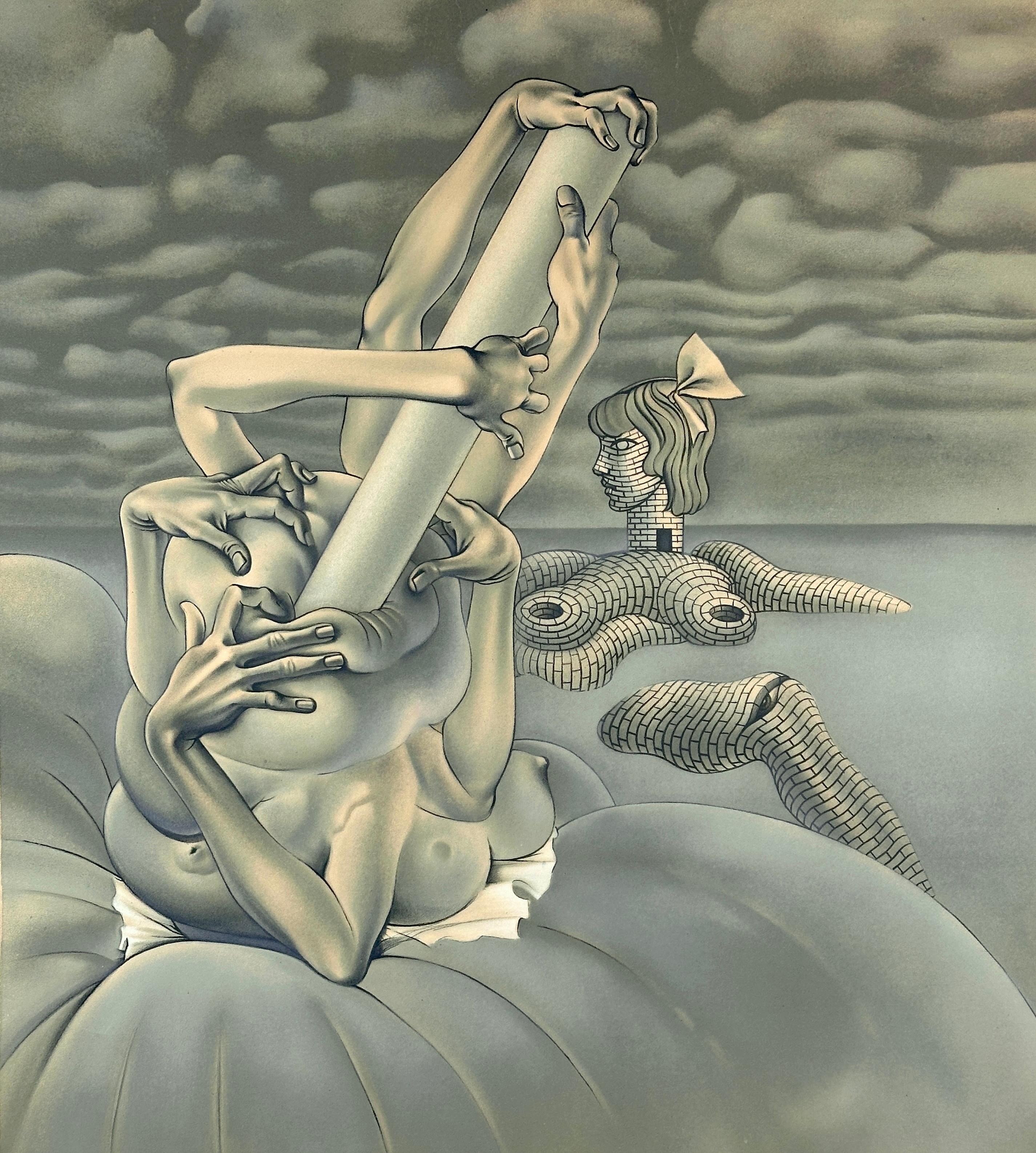 Entrientes – Print von Hans Bellmer