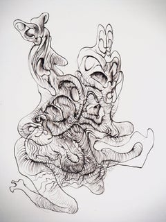 Fantastic Creature - Original Etching Handsigned