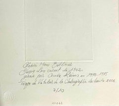 German Surrealist Hans Bellmer Etching Engraving Print Cecile Reims Surrealism