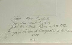 German Surrealist Hans Bellmer Etching Engraving Print Cecile Reims Surrealism