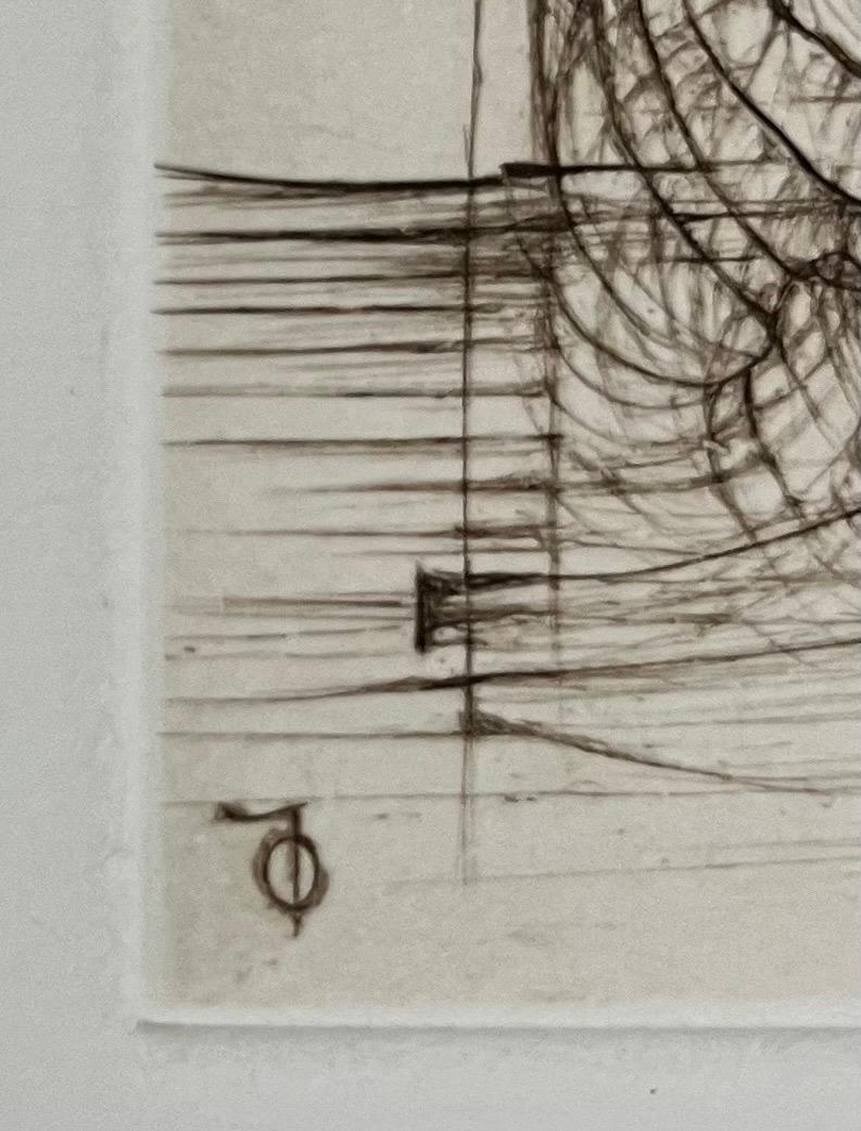 Il surrealista tedesco Hans Bellmer Acquaforte Incisione Stampa Cecil Reims Surrealismo in vendita 5