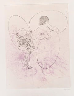 Juliette ou les Prospérités du Vice - Acquaforte di Hans Bellmer - 1968