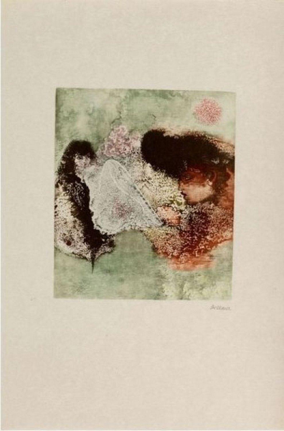Hans Bellmer Abstract Print - Les Mariés 