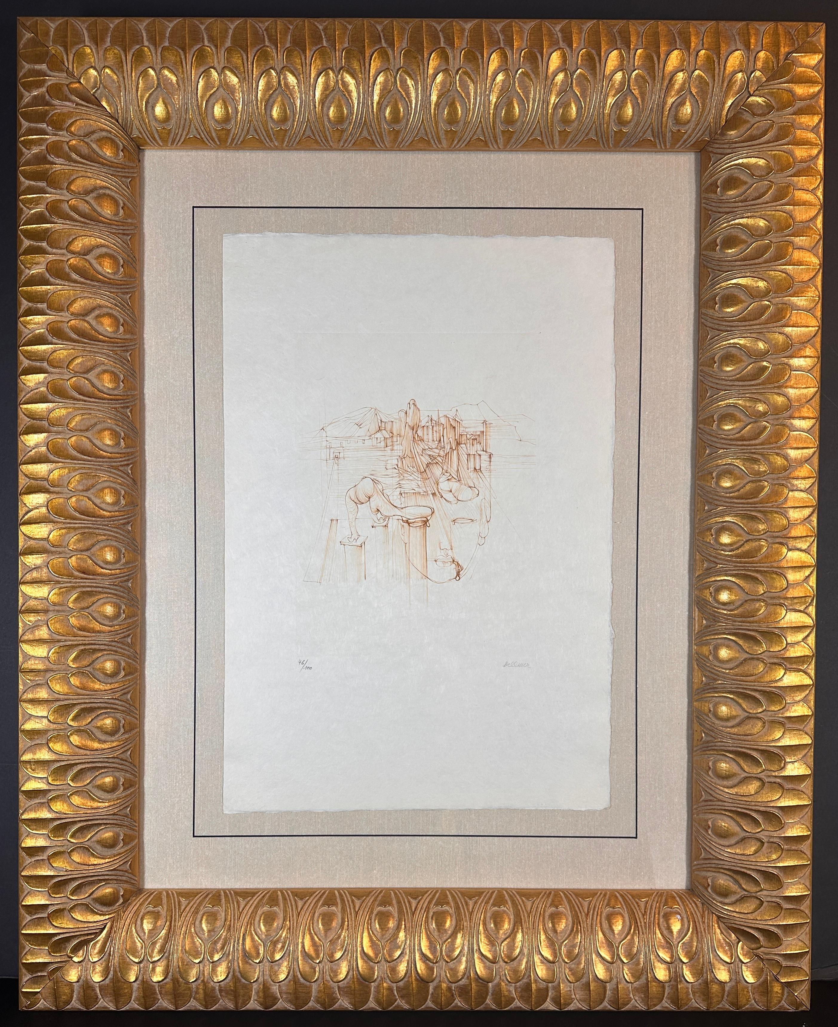 Artistics: Hans Bellmer

Titolo: L'Usine

Mezzo: Acquaforte su carta Japon
Firmato: Firmato a mano da Hans Bellmer

Numero di edizione: 46/100

Misure: Carta: 15