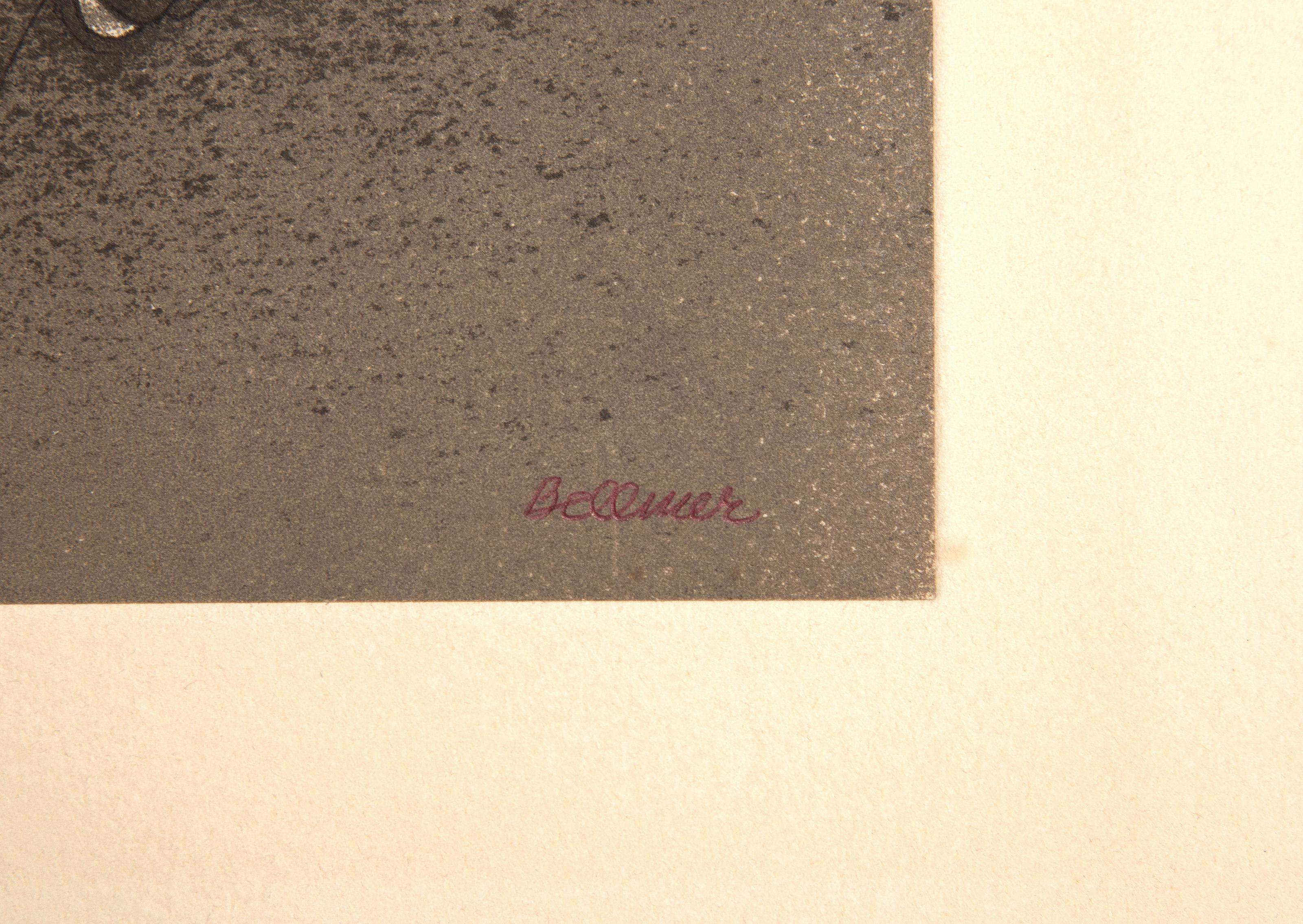 Le mani articolate, litografia surrealista di Hans Bellmer 3