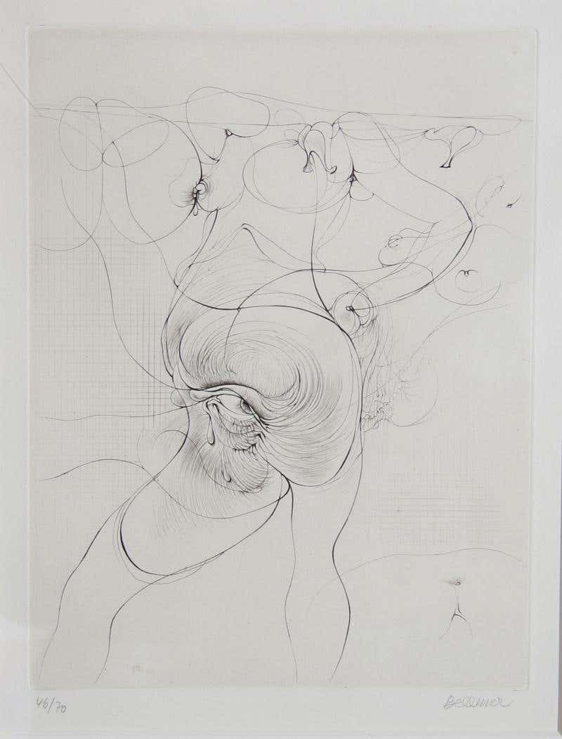 The Body and Eye, Etching by Hans Bellmer