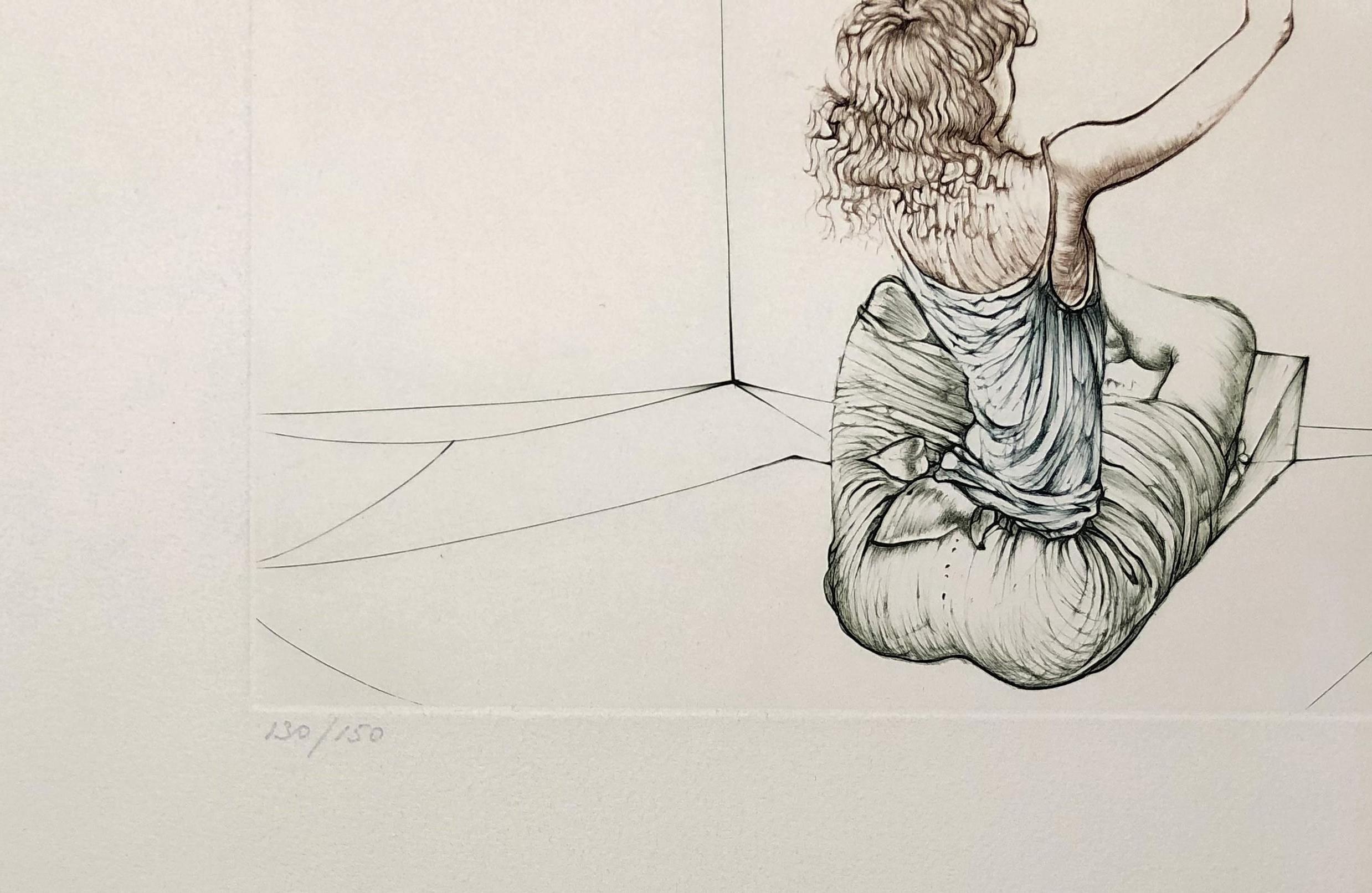 Hans BELLMER
The Dancers

Original etching, 1974
Handsigned in pencil by the artist
Numbered / 150 copies
On Arches paper, size 66 x 50 cm
Very good condition 
