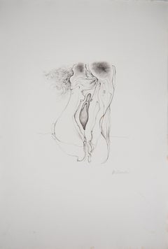The Lovers- Original Etching Handsigned 