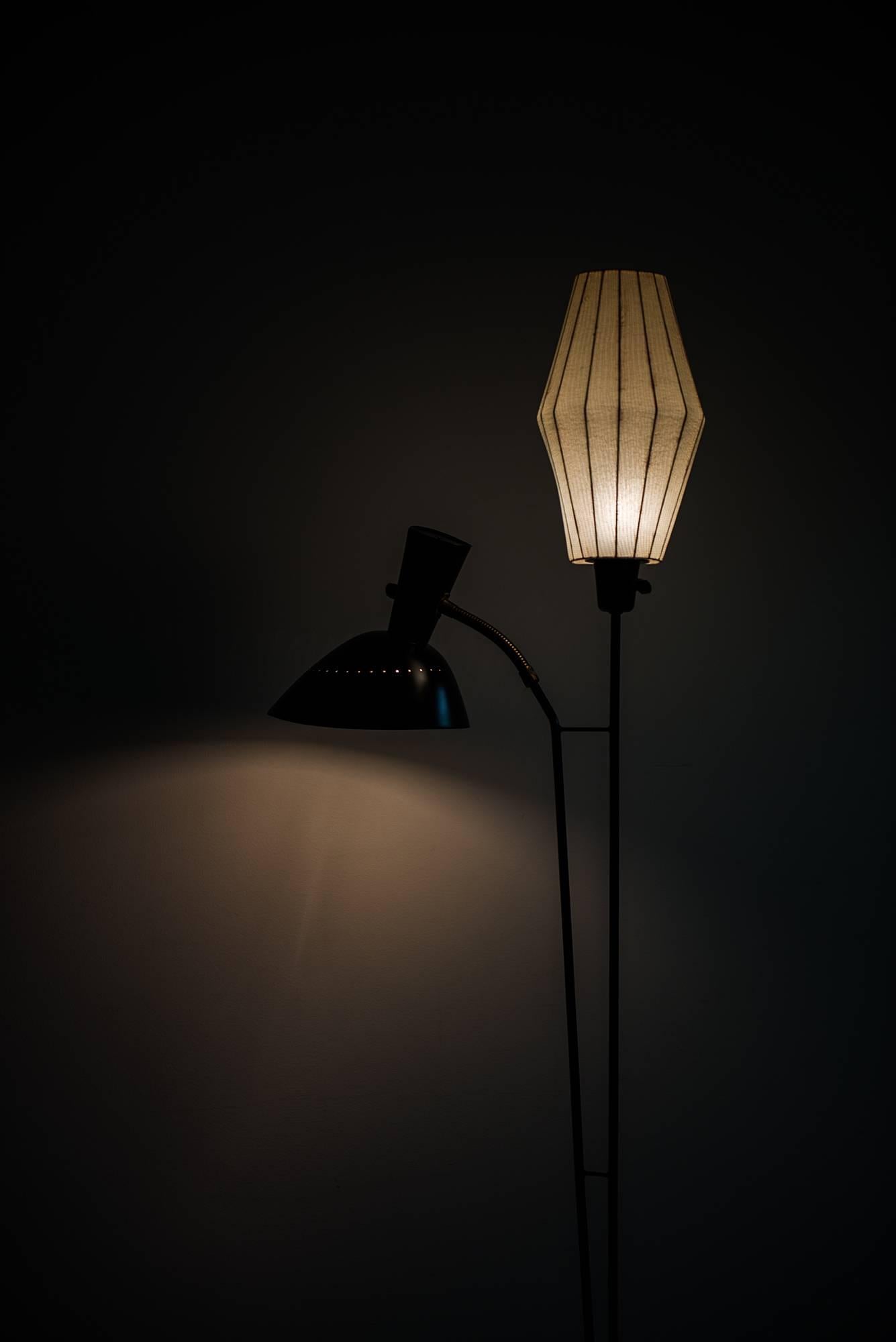 Hans Bergström Floor Lamp by Ateljé Lyktan in Åhus, Sweden 1
