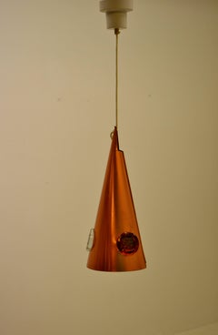 Hans Bergström and Erik Höglund Copper and Glass Lamp
