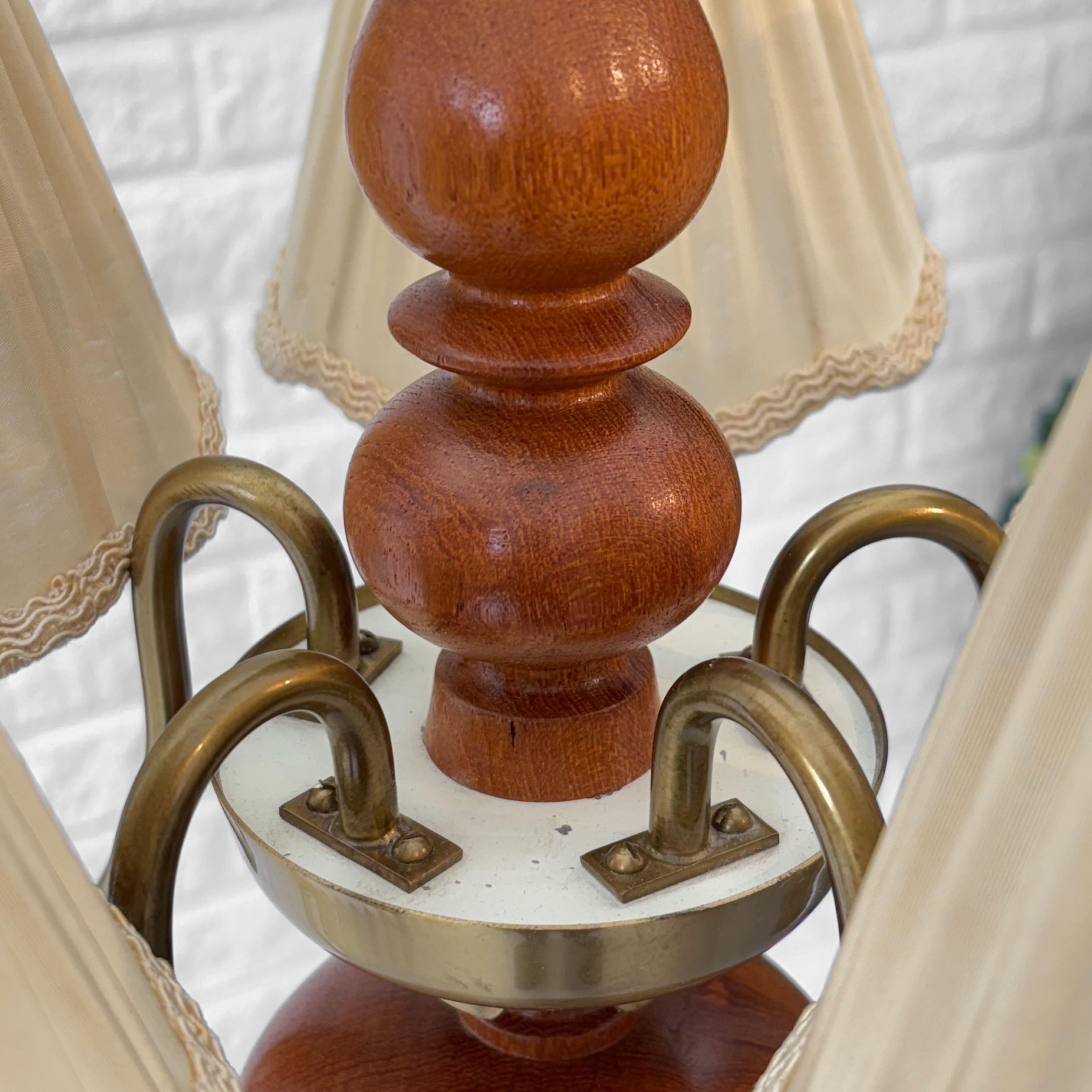 Hans Bergström, Ateljé Lyktan, lustre moderniste modèle 115, Suède, années 1940 en vente 6