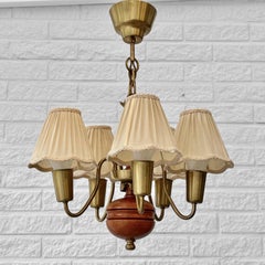 Hans Bergström, Ateljé Lyktan, lámpara de araña modernista modelo 115, Suecia, década de 1940