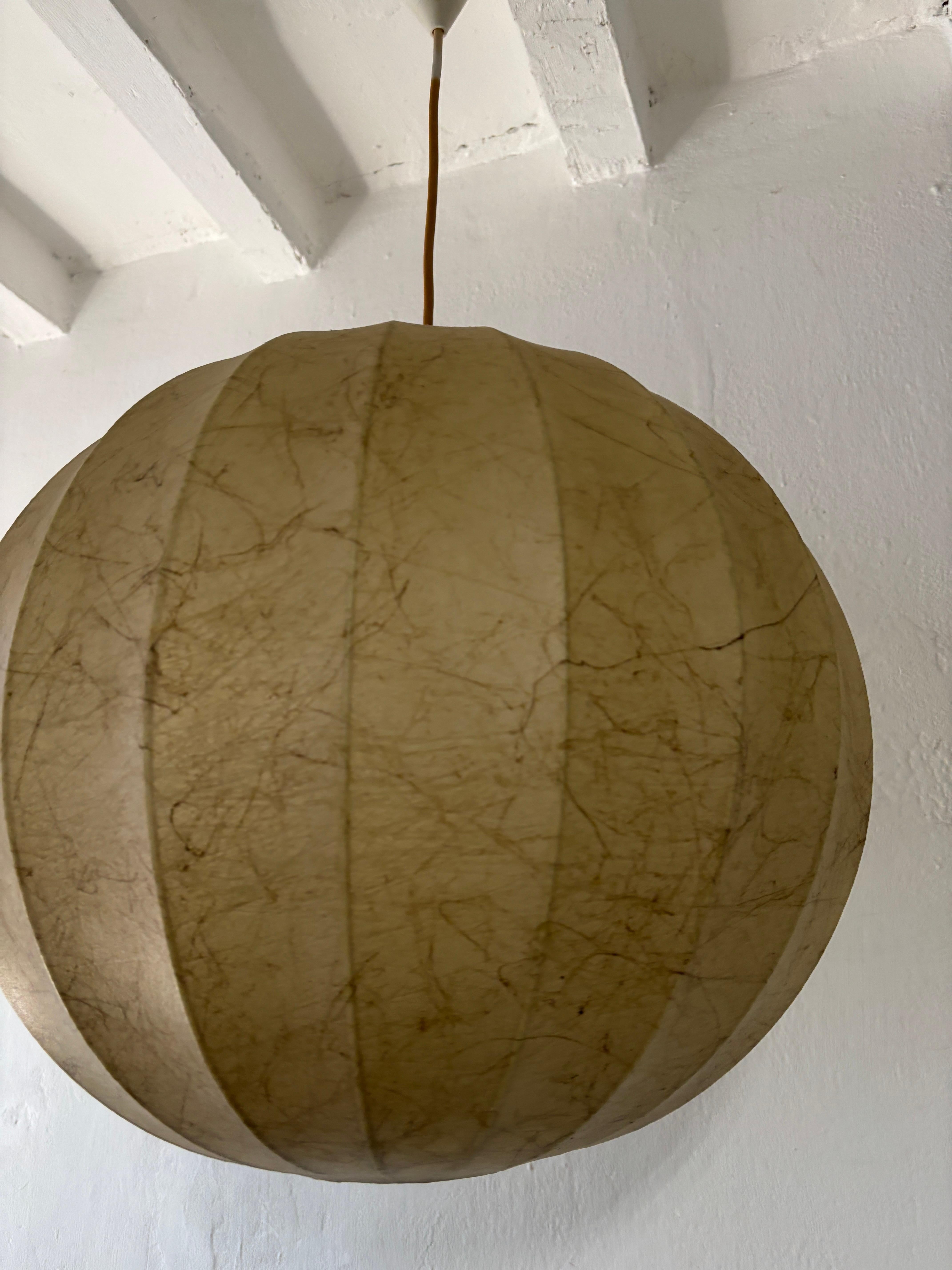 Hans Bergstrom by Atelje Lyktan, Cocoon Ceiling Pendant Resin Chandelier Flos For Sale 5