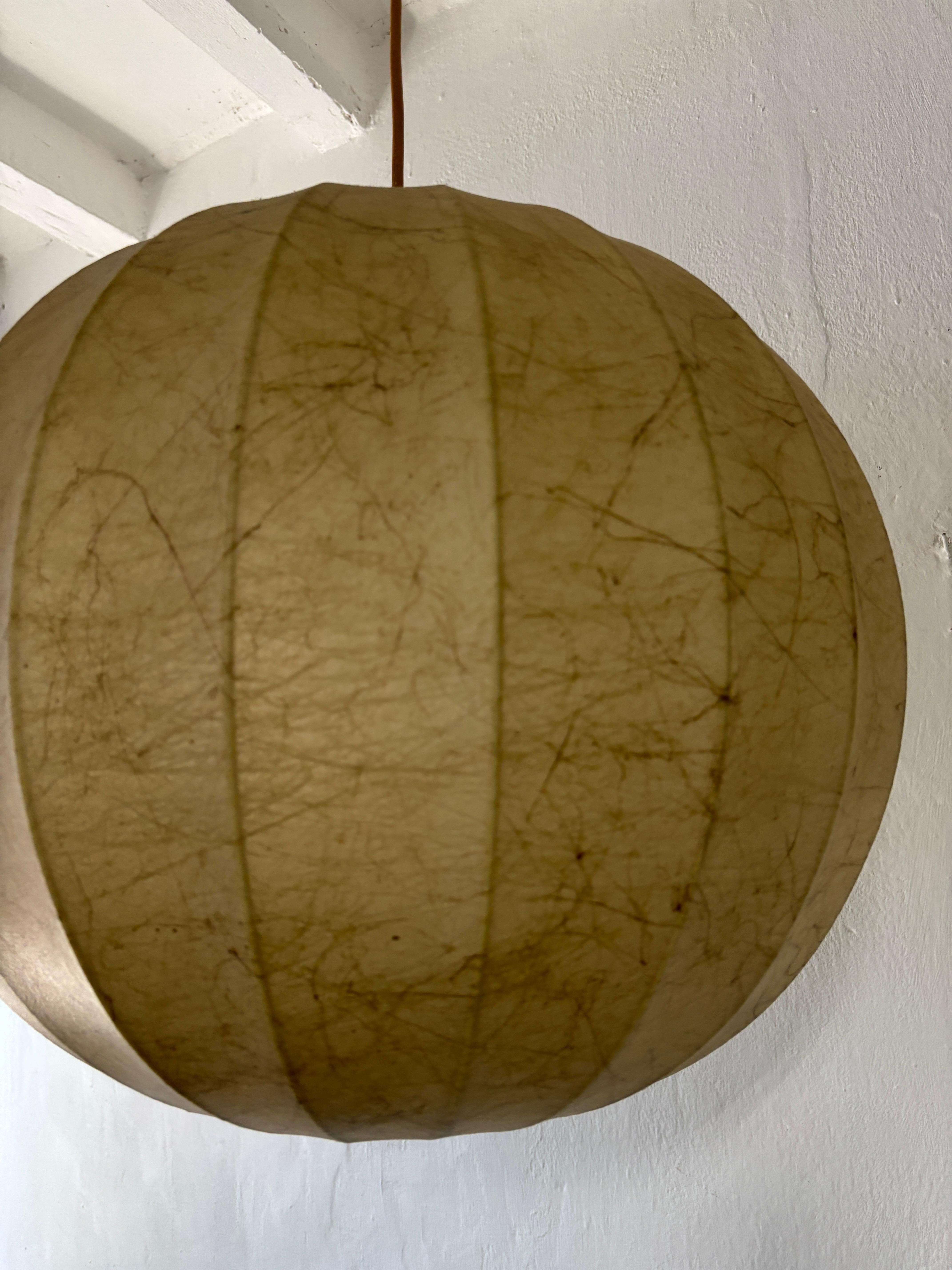 Hans Bergstrom by Atelje Lyktan, Cocoon Ceiling Pendant Resin Chandelier Flos For Sale 1