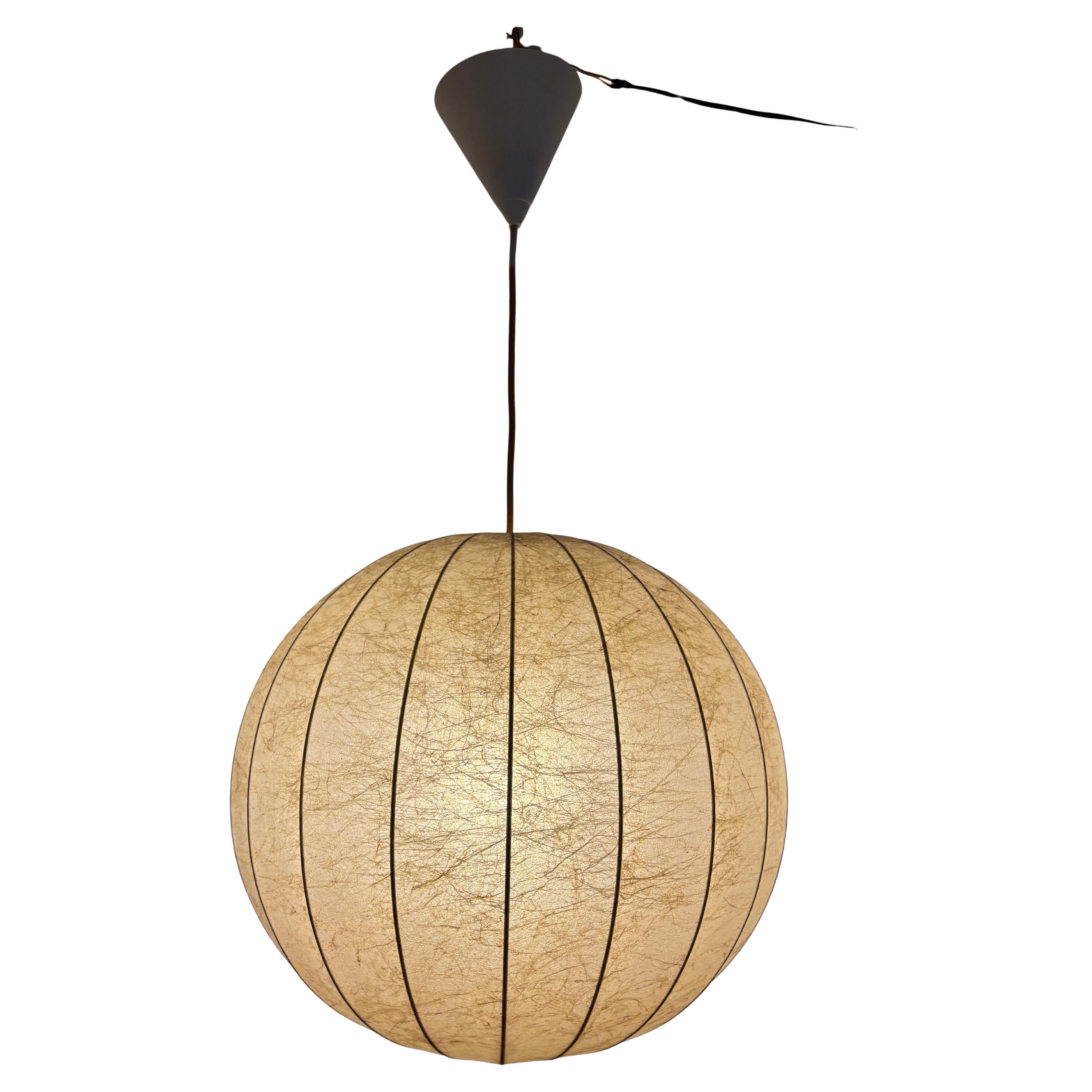 Hans Bergstrom by Atelje Lyktan, Cocoon Ceiling Pendant Resin Chandelier Flos For Sale