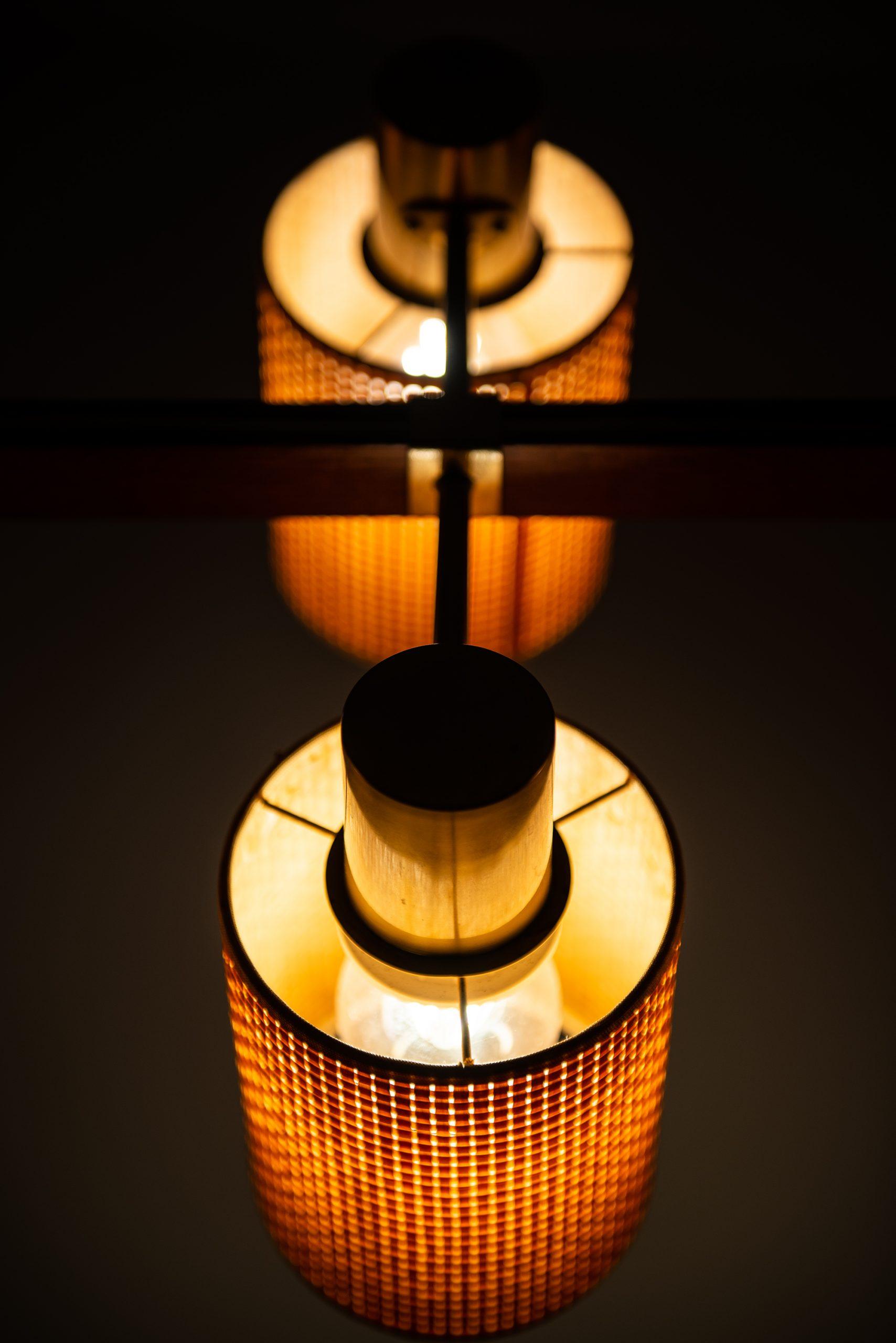 Hans Bergström Ceiling Lamp Produced by Ateljé Lyktan in Åhus, Sweden 1
