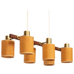 Hans Bergström Ceiling Lamp Produced by Ateljé Lyktan in Åhus, Sweden