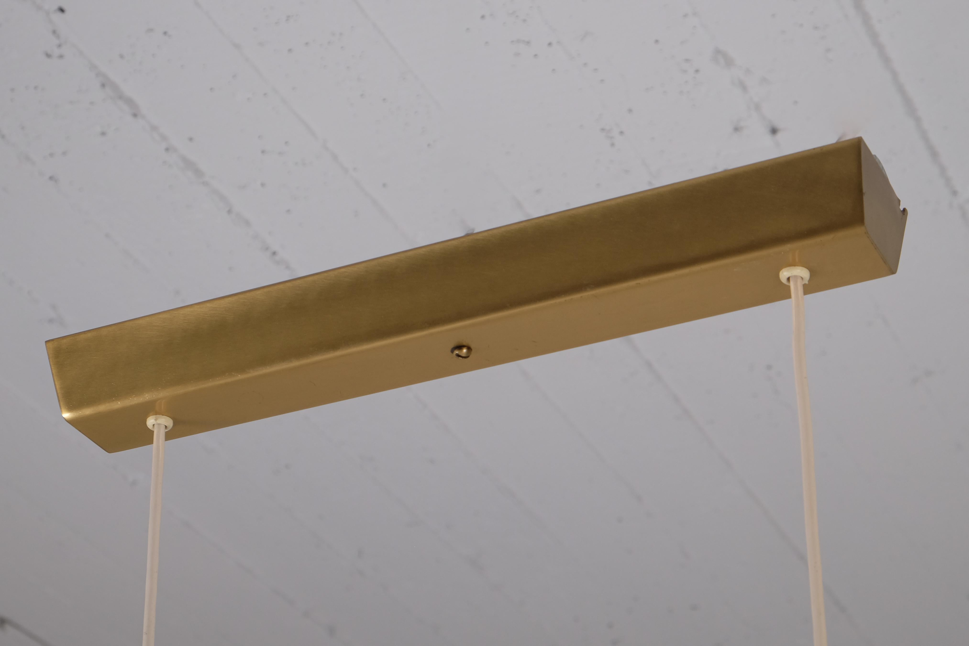 Hans Bergström ceiling lamp, Sweden, 1950s For Sale 3