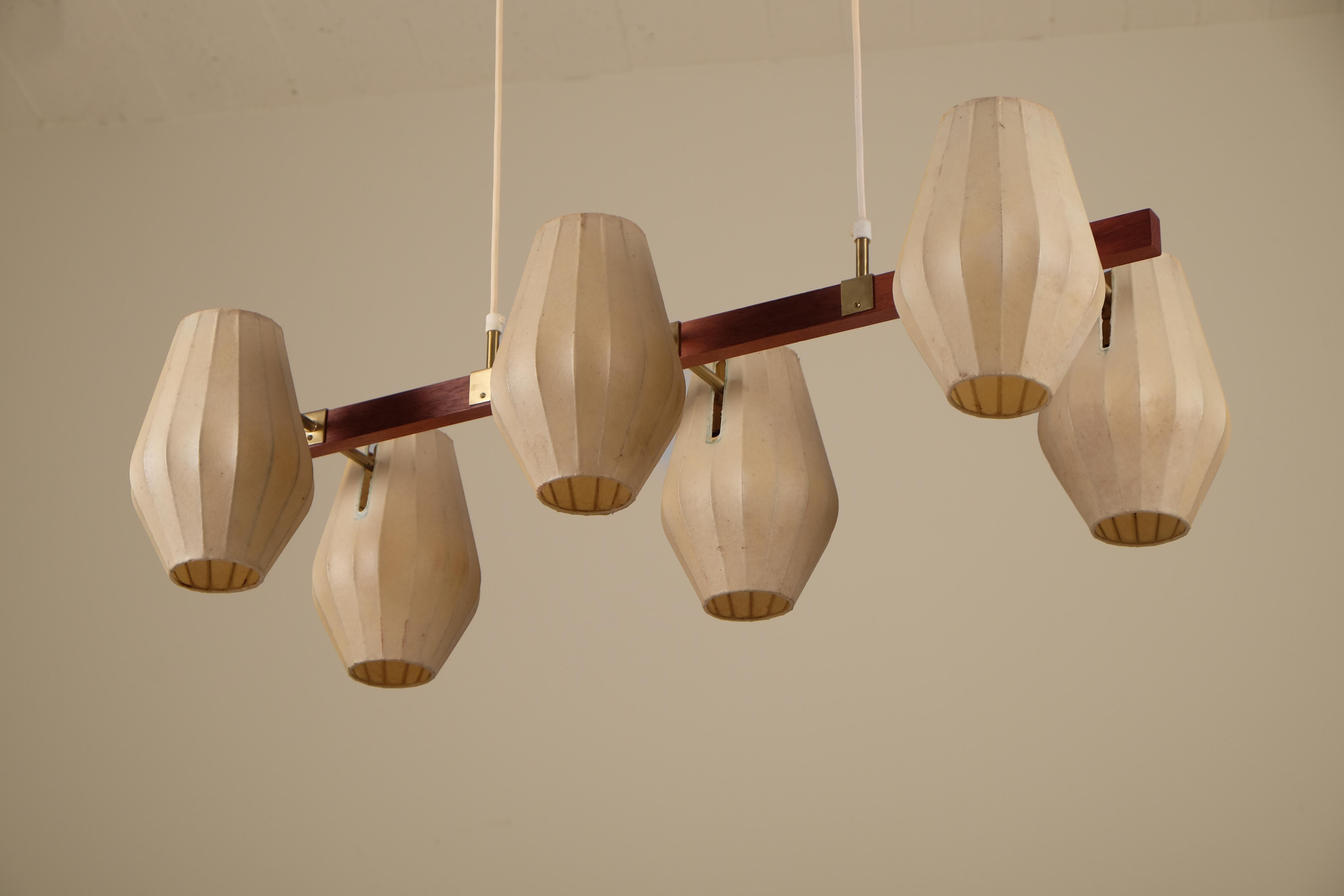 Plafonnier Hans Bergström, Suède, années 1950 en vente 3