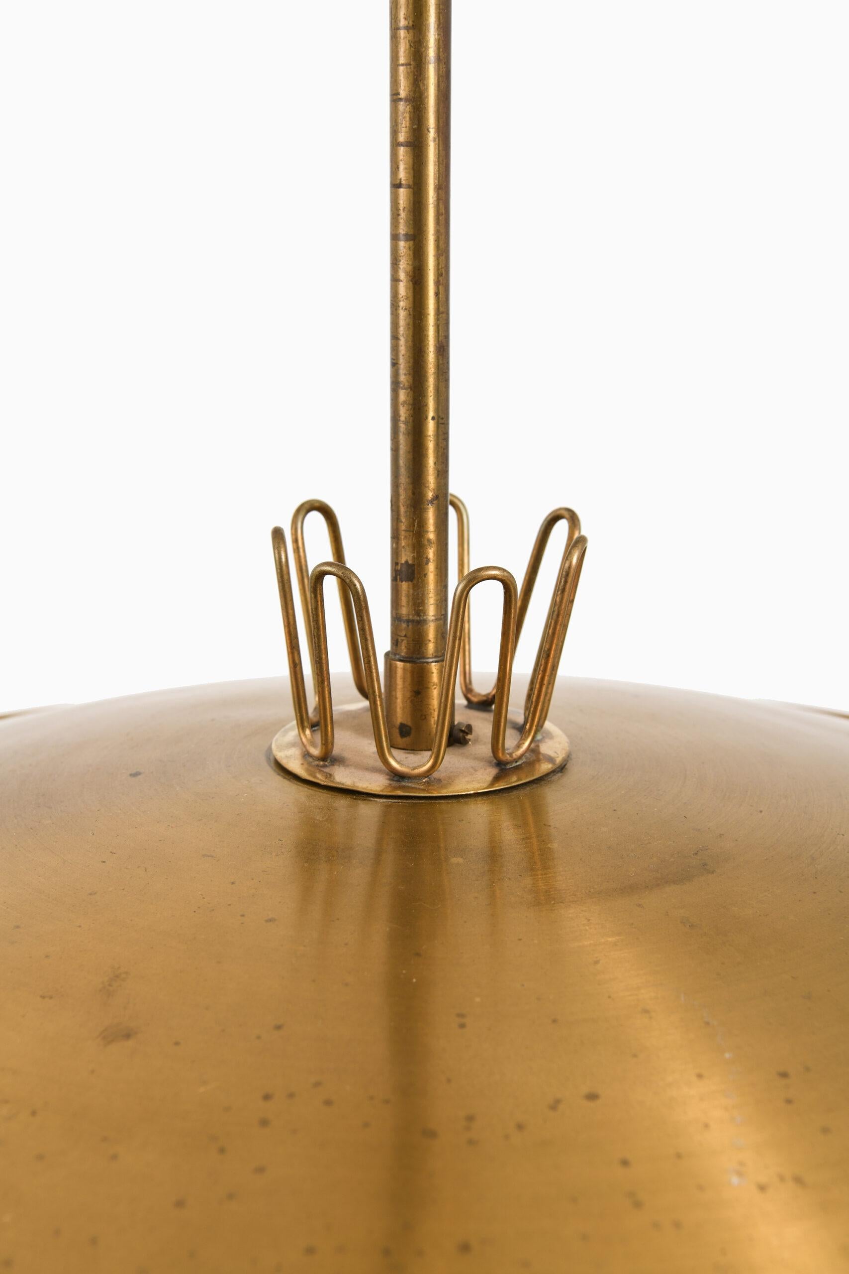Scandinavian Modern Hans Bergström Ceiling Lamp Model Nr 95 Produced by Ateljé Lyktan