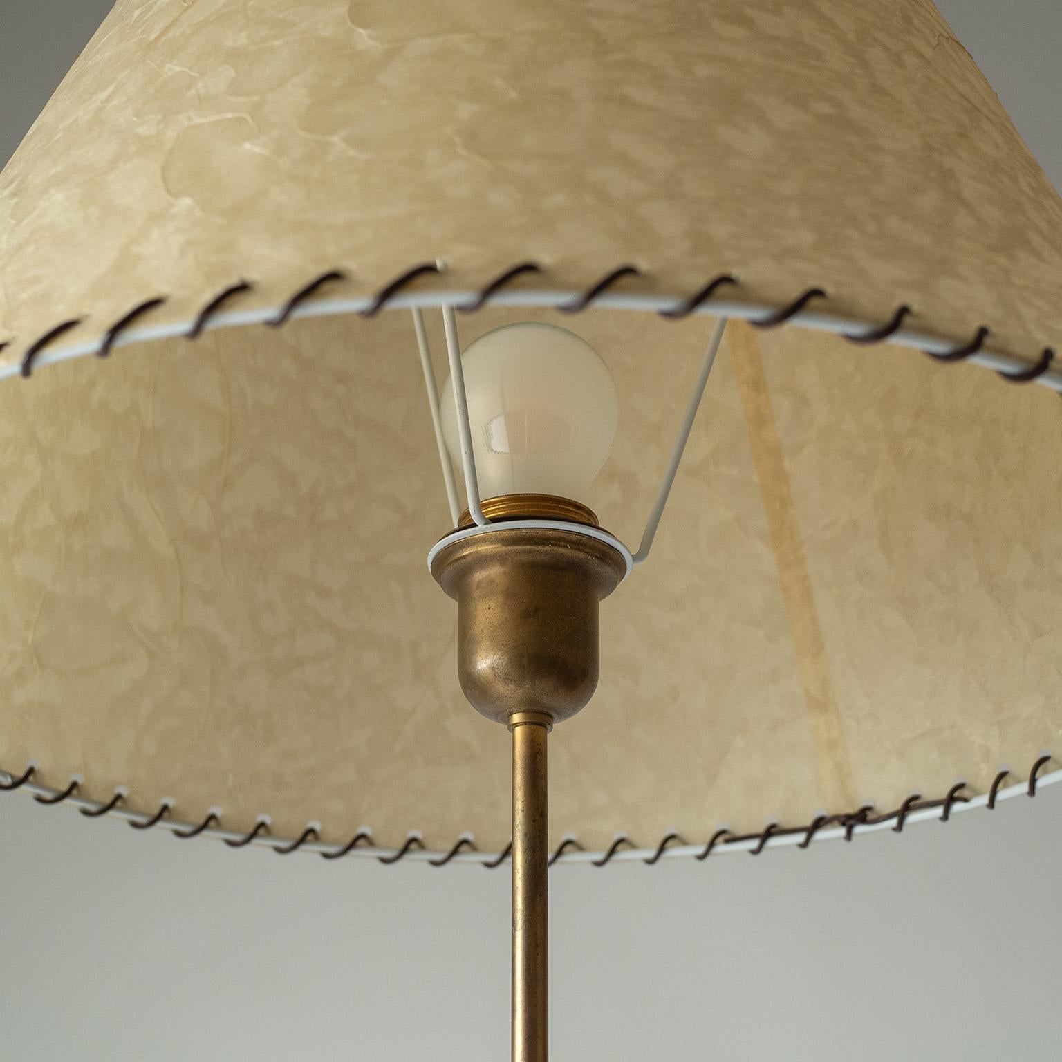 Mid-20th Century Hans Bergström Floor Lamp, 1950s For Sale