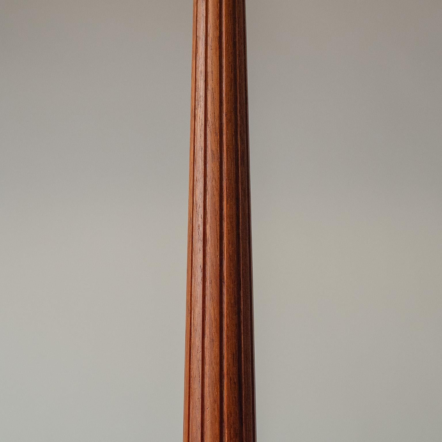 Brass Hans Bergström Floor Lamp, 1950s For Sale