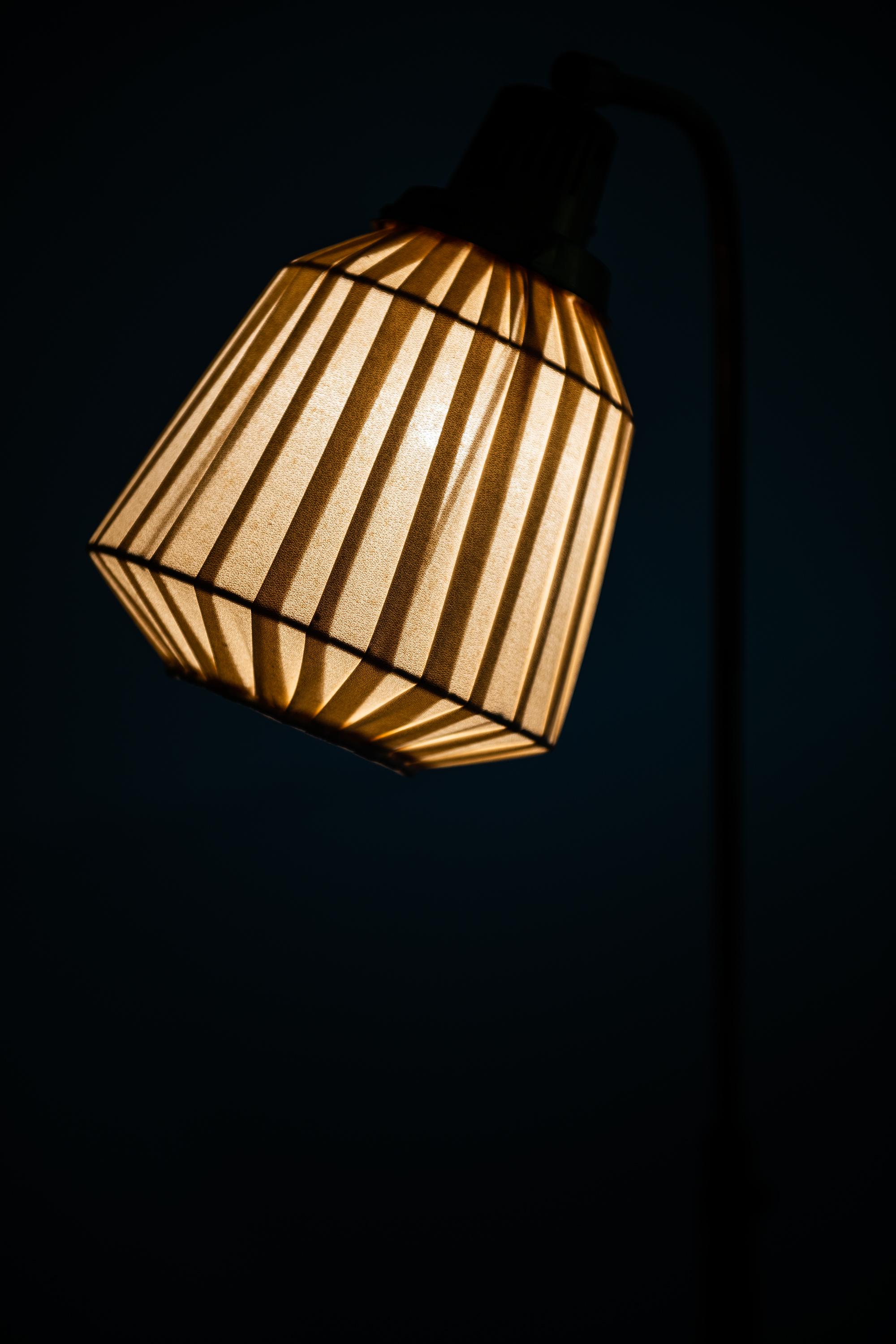Hans Bergström Floor Lamp by Ateljé Lyktan in Åhus, Sweden 1