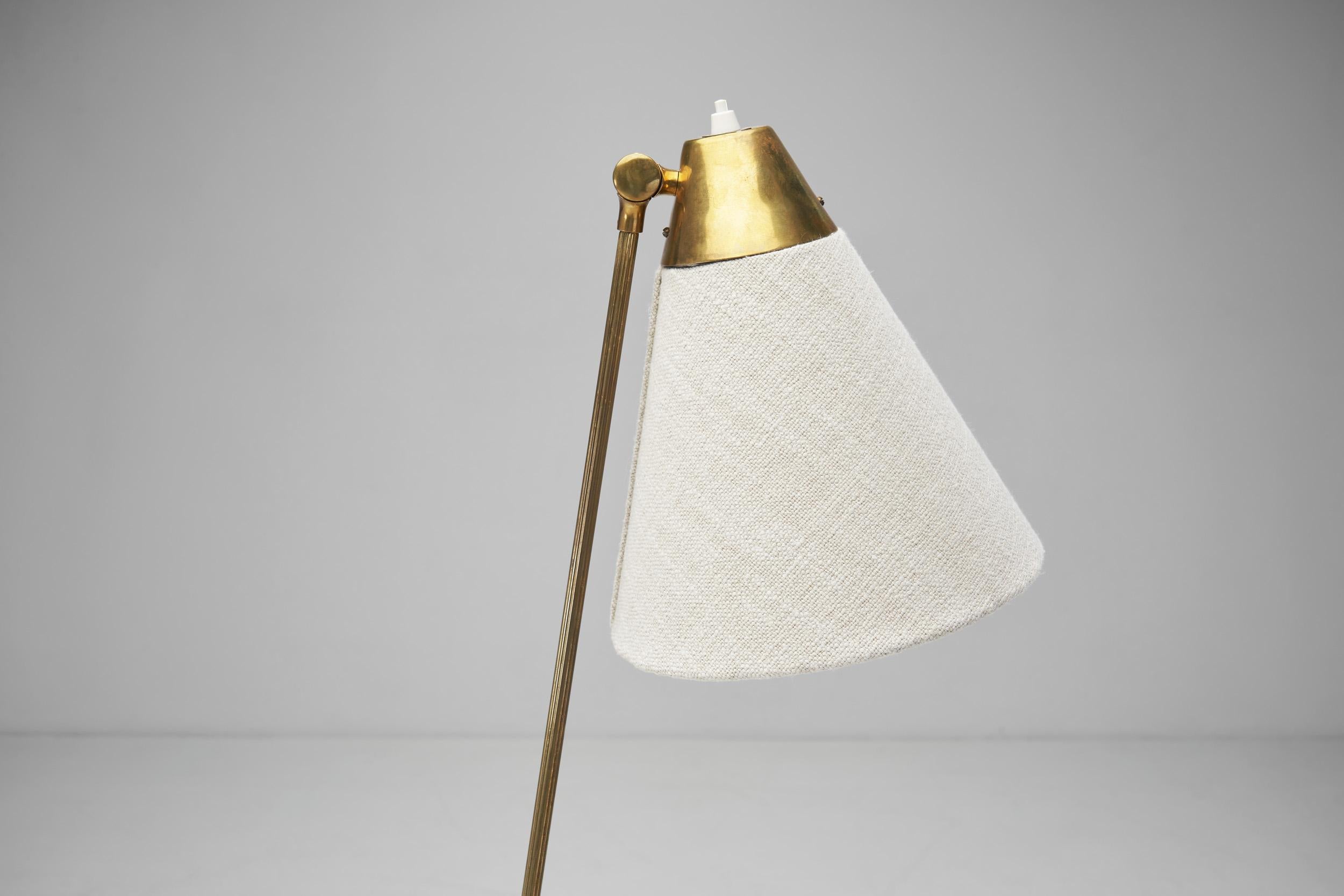 Hans Bergström Floor Lamp for Ateljé Lyktan, Sweden 1950s 10