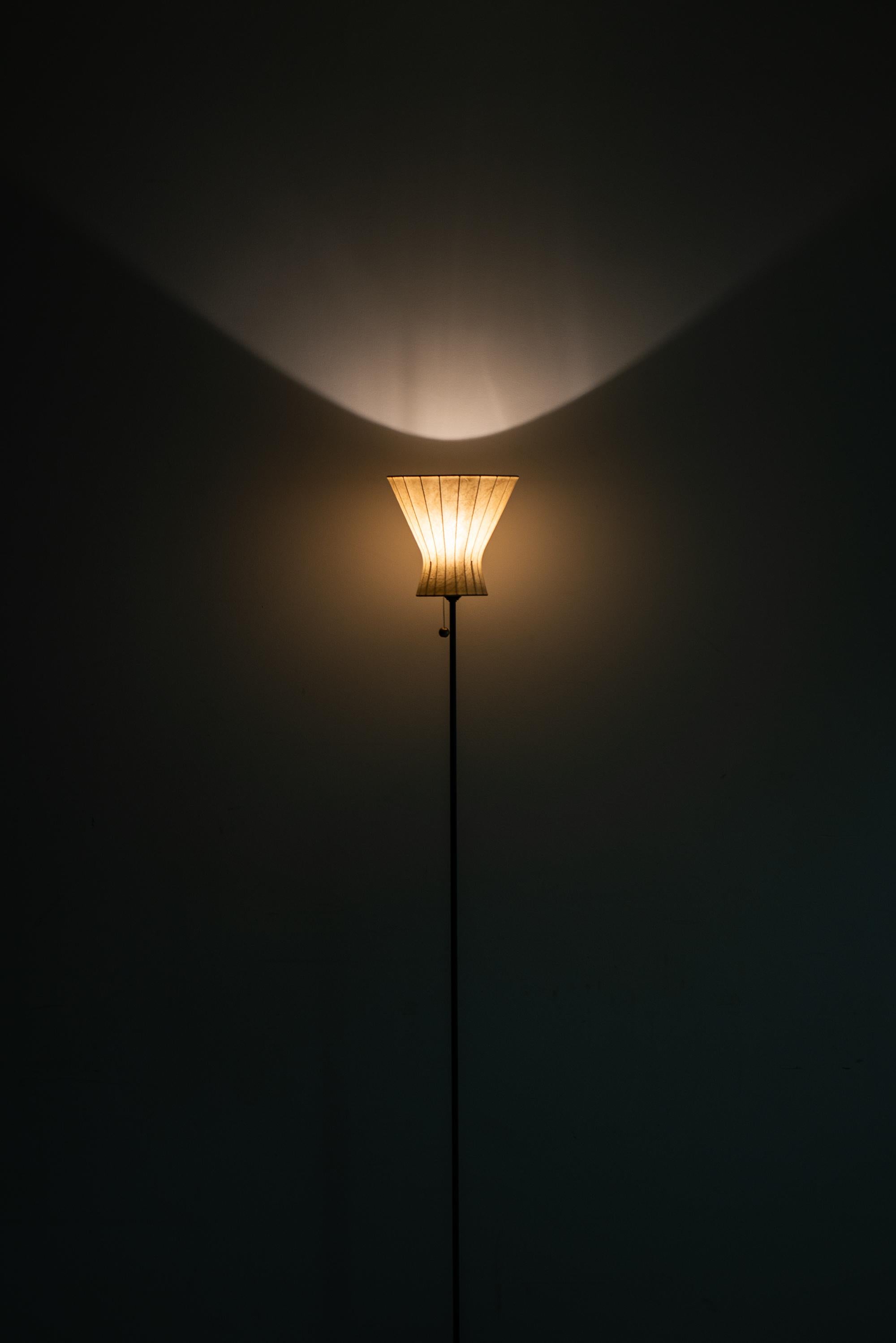 Mid-20th Century Hans Bergström Floor Lamp Model No 563 by Ateljé Lyktan in Sweden For Sale