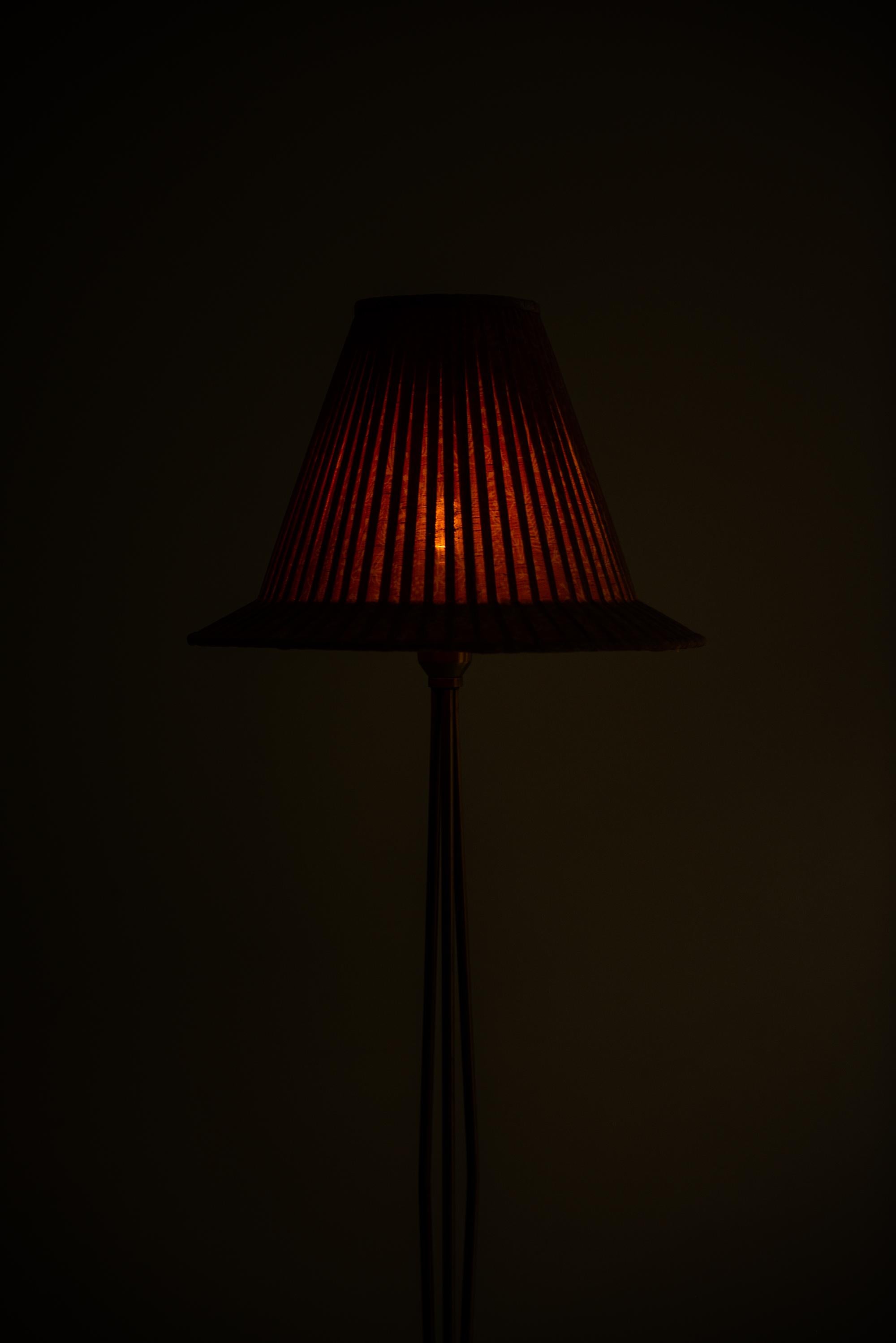Mid-20th Century Hans Bergström Floor Lamp Produced by ASEA in Sweden