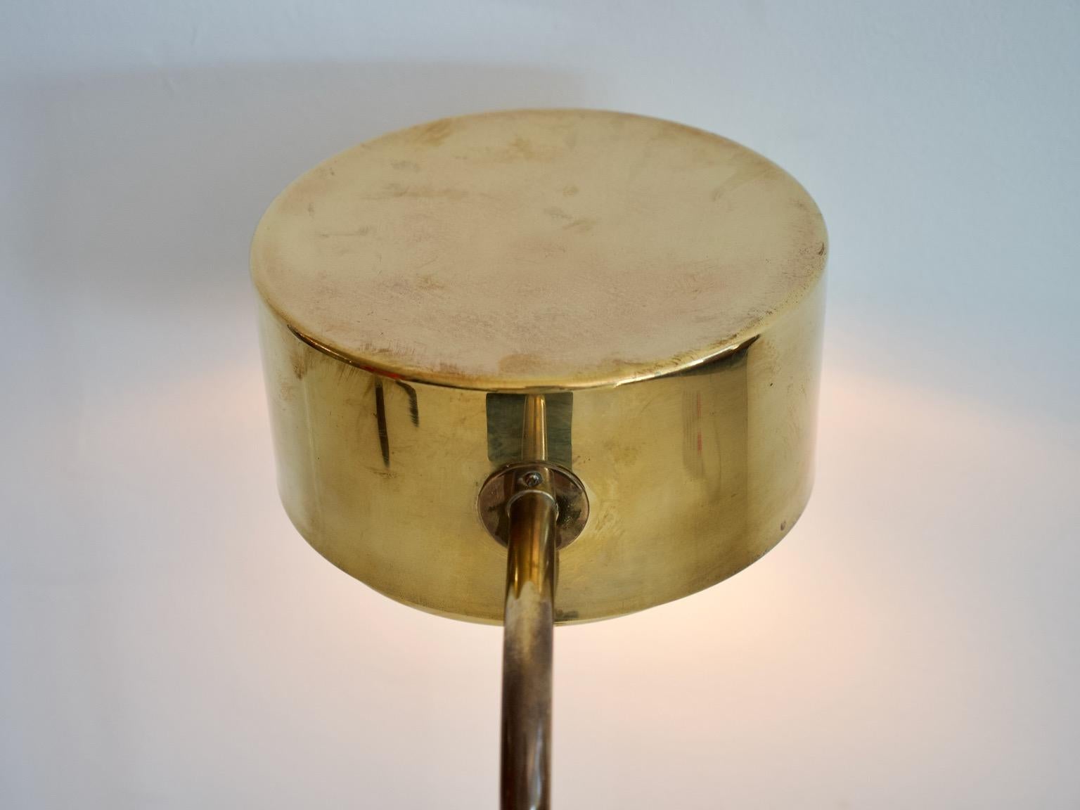 Hans Bergstrom for Atelje Lyktan Brass Floor Lamp 2