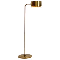 Hans Bergstrom for Atelje Lyktan Brass Floor Lamp