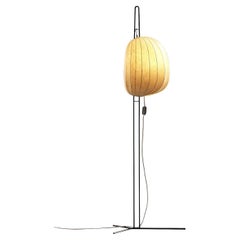 Hans Bergström for Ateljé Lyktan 'Golvlampor' Floor Lamp with Cocoon Shade