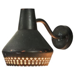 Hans Bergström for Ateljé Lyktan Wall Light in Copper