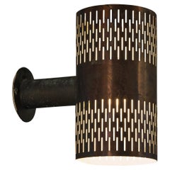 Hans Bergström for Atelje Lyktan Wall Light in Copper