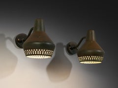 Hans Bergström for Ateljé Lyktan Wall Lights in Copper