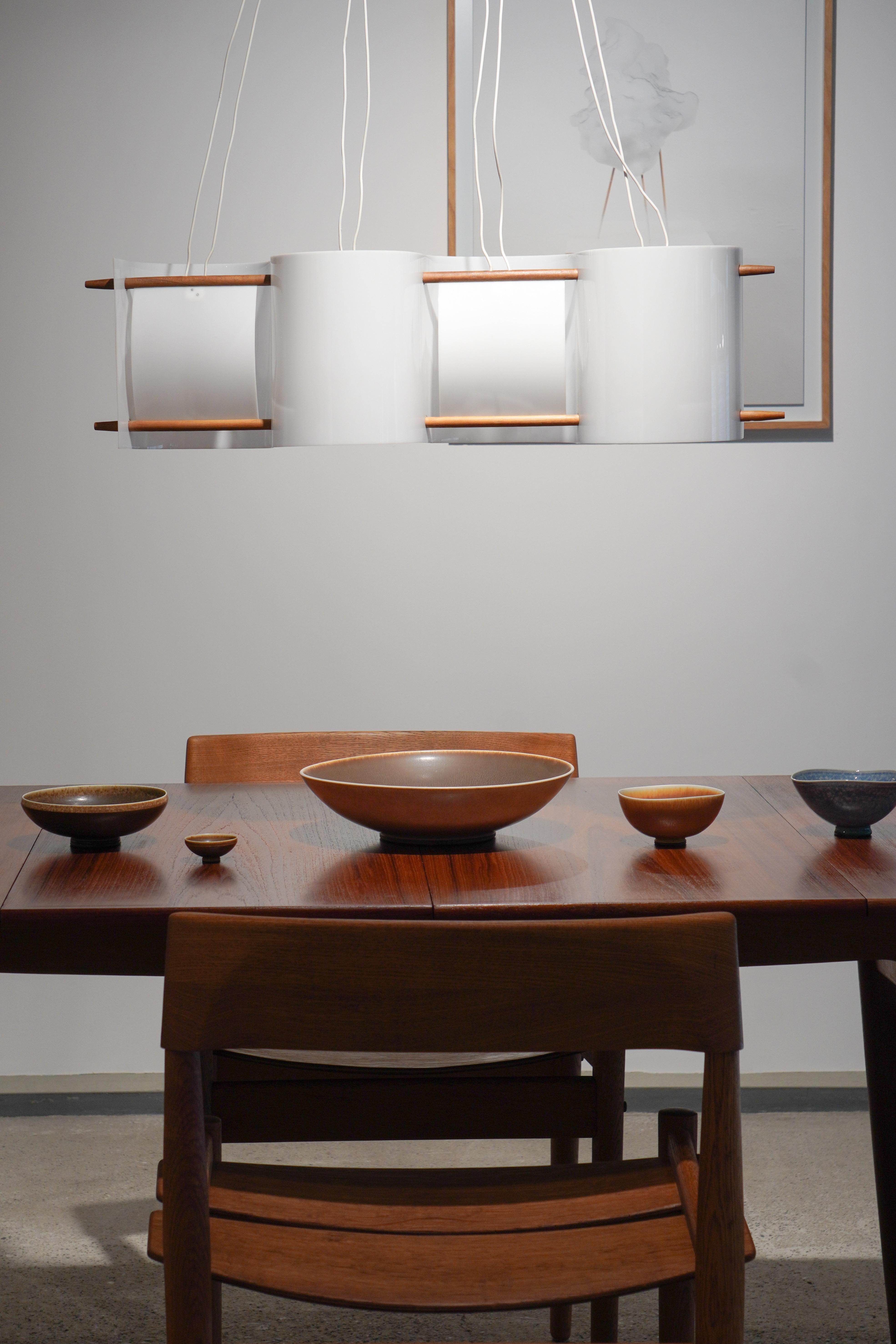 Mid-Century Modern Hans Bergström Lights Light Ateljé Lyktan Suède Modèle 189 Forme organique 1955 en vente
