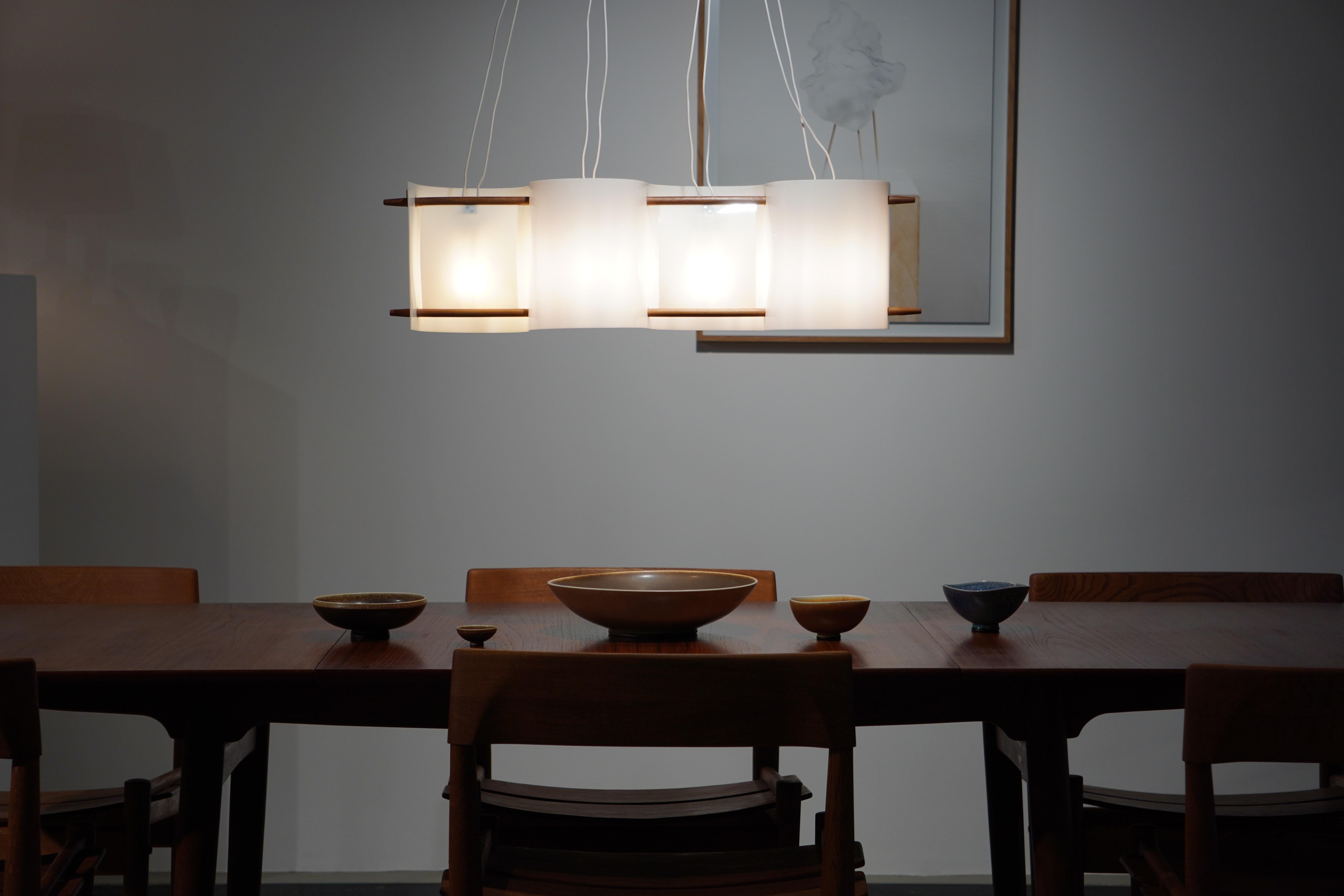 Suédois Hans Bergström Lights Light Ateljé Lyktan Suède Modèle 189 Forme organique 1955 en vente
