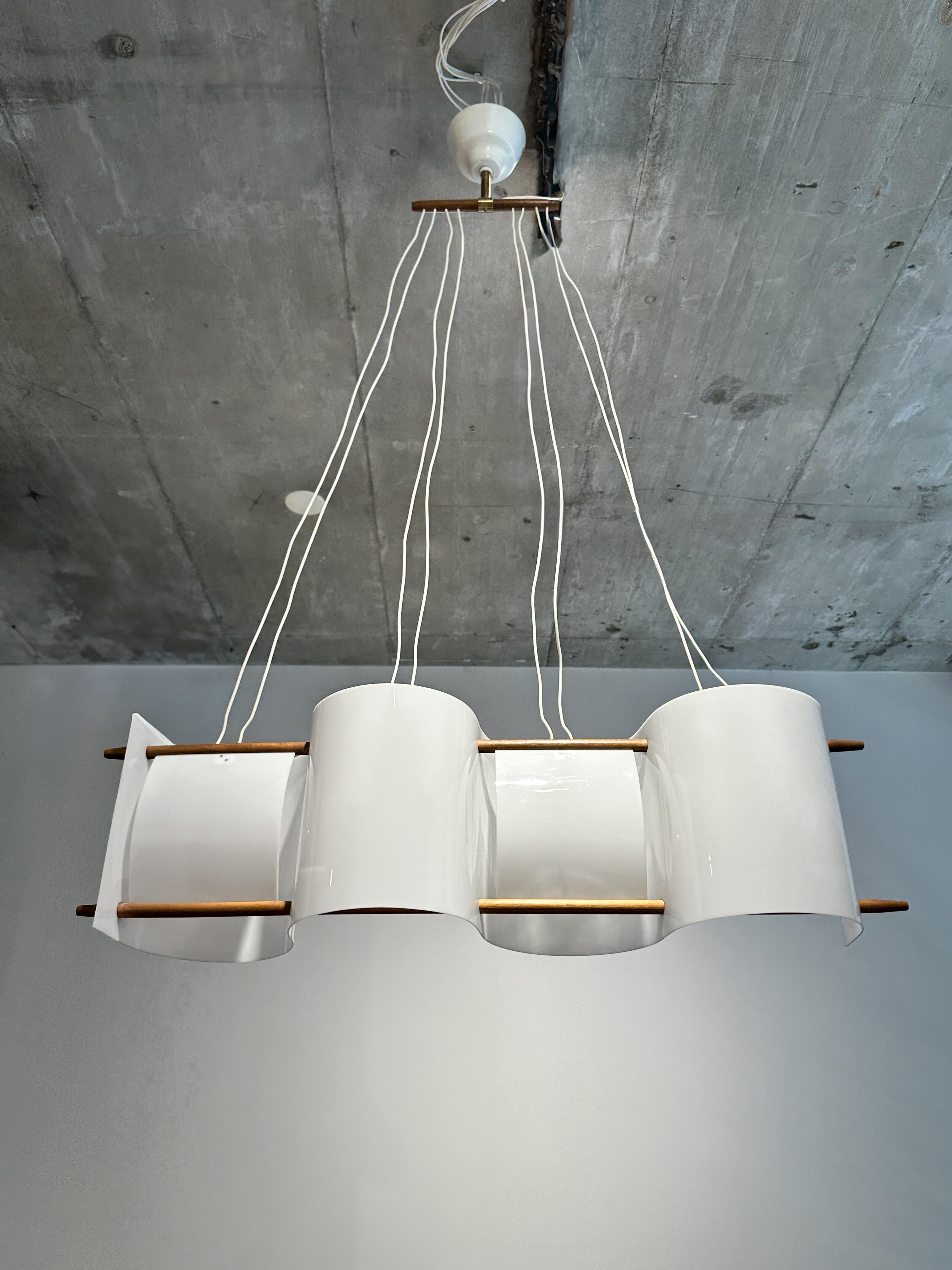 Fait main Hans Bergström Lights Light Ateljé Lyktan Suède Modèle 189 Forme organique 1955 en vente