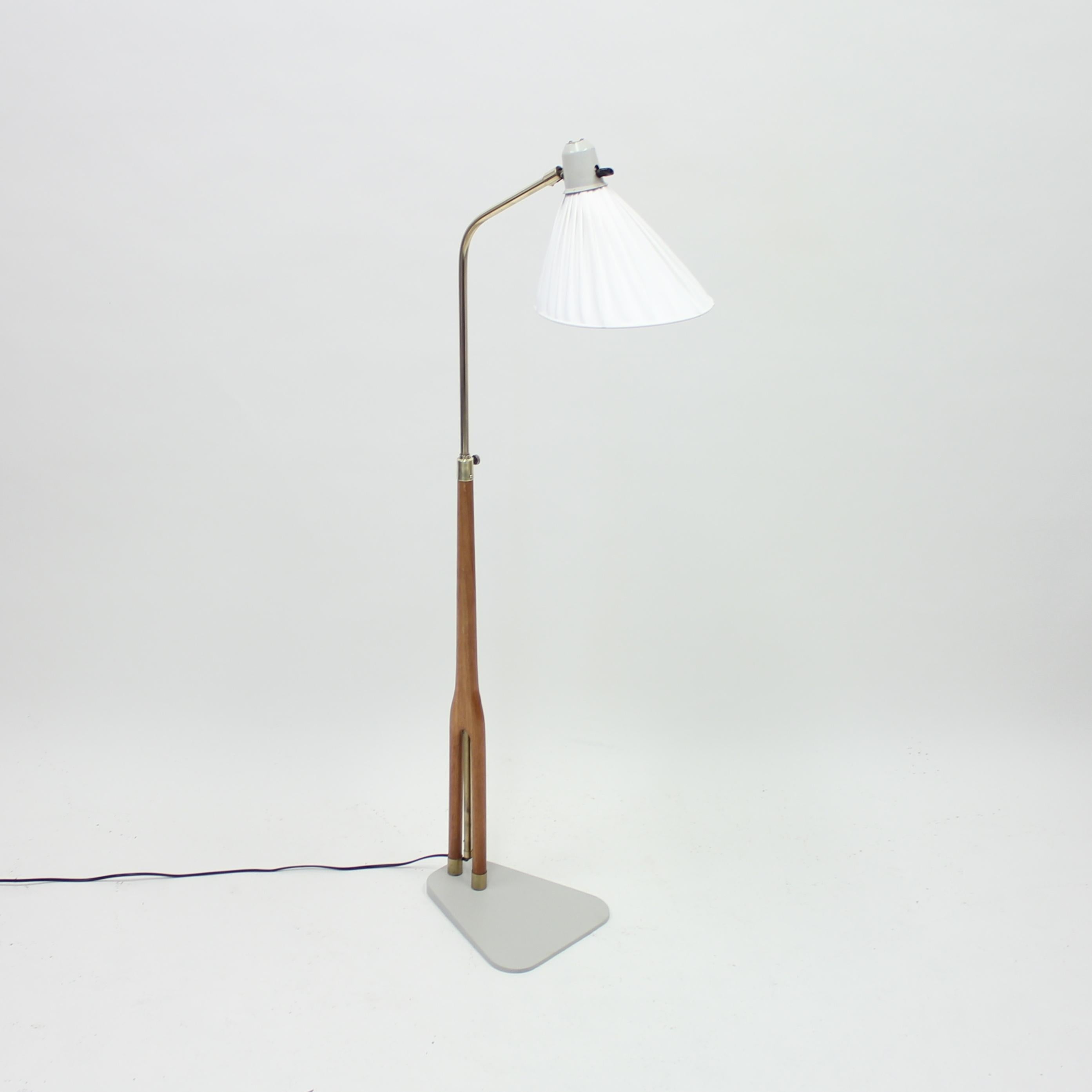 Hans Bergström, Rare Floor Lamp by ASEA, 1950s 1