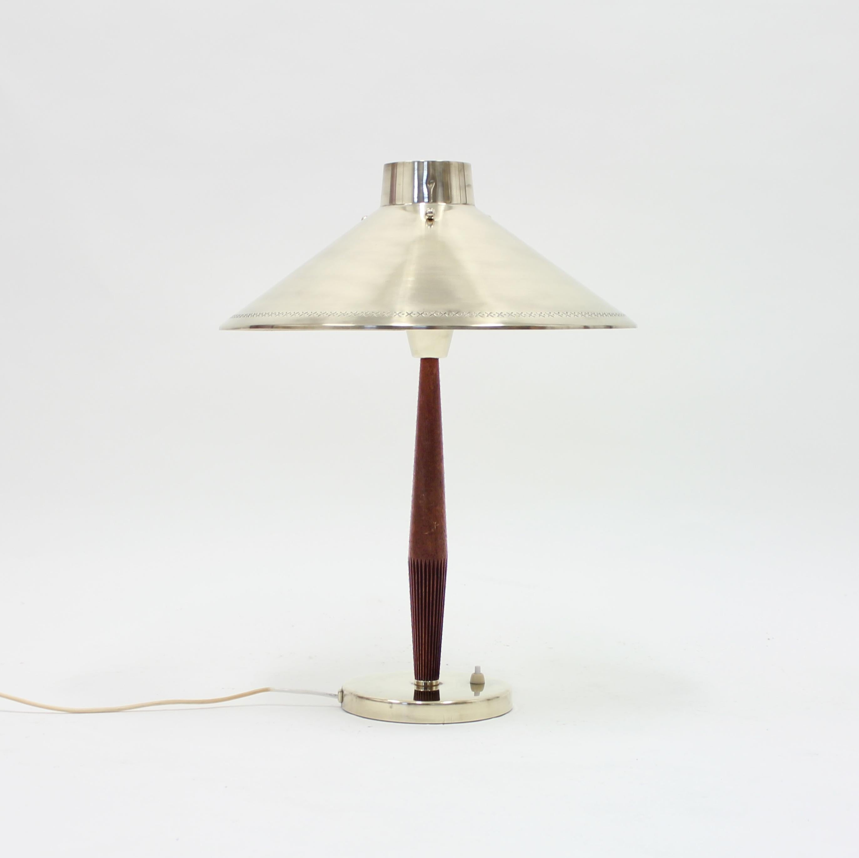 Swedish Hans Bergström, Table Lamp, ASEA, 1950s